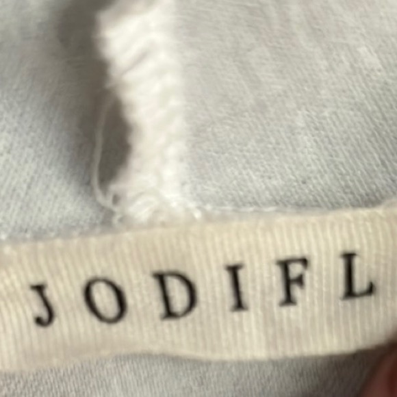 JODIFL White Dolman Sleeve Blouse Relaxed Fit - Picture 2 of 2